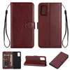 Flip Leather Cases do Samsung A32 A52 A72 A31 A42 A82 A12 S21FE A22 5G S21 Plus Crazy Horling Holder Credit Slot Powrót