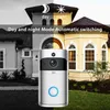 2021 newest wifi viideo V5 doorbell Smart Home Door Bell Chime 720P HD Camera Real-Time Two-Way Audio Night Vision PIR Motion Detection