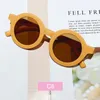 Garçons filles mignonnes lunettes de soleil à cadre rond pour bébés enfants verres de soleil vintage enfants uv400 protection mode plage classique extérieur e5177263