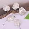 10st sötvattenspärla bana rhinestone spacer lösa pärlor charmkontakt för kvinnor smycken