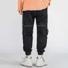 2021 Män Cargo Pants Hip Hop Streetwear Fashion New Multi Pocket Overaller Pant Casual Pencil Sweatpants Jogger Mens Trousers Y0927