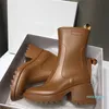 Designer Betty Damenstiefel, klassische, rutschfeste Rois-Martin-Schuhe, Nylon-Militär-Desert-Combat-Kurzstiefeletten, Lederfutter, abnehmbare Tasche 877