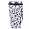 Punho de bebida 41 Estilo 30oz Reusável Copa de Café de Café de Café Tampa de Manga Neoprene Isolados Sleeves Sacos Bolsas Bolsas Para Canecas De Tumbler Garrafa de Água