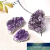 1PC naturel améthyste cristal grappe Quartz cristaux bruts pierre de guérison décoration ornement violet Feng Shui pierre minerai minéral