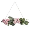 Dekorative Blumen Kränze Eukalyptus Wand hängen künstliche Blumensimulation grüne Pflanzen Wohnkultur 1pc Geschenkel Tür Girlande