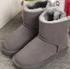ベビーシューズのための子供の足首の冬の雪のブーツ暖かいスキー幼児ブーツベイリー1ボウズブーツサイズ21-35
