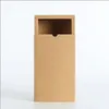 Spot Kraft Paper Box Anpassade fällbara låda Boxar Wholesale Cosmetic Vacuum Cup Packaging för julklapp