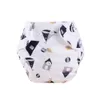 Cartoon Fresh Baby Washable Adjustable Cloth Diaper Waterproof Breathable Eco-friendly 210528