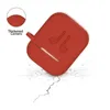 2 em 1 para apple airpods 12 fones de ouvido casos de silicone chateado tampa protetor de earpod caixa anti-gota com gancho