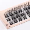 Novo 3D DIY Eyelash Extension Individual Cluster Falso Eyelashes Natural Fluffy Lashes Falsos Conjunto