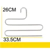 Вешалки стойки 3/5 слои многофункциональные тканевые брюки подвесные на полки без скольжения Организатор Организатор