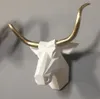 テレビソファーオフィス会議室装飾オブジェクト背景背景壁の装飾羊のサイゾウゾウ1つの角の赤い鹿の頭の掛け目