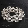 Miallo strass alliage Bracelets Bracelets mode mariage femmes bijoux accessoires mariée Bracelets Q07178914450