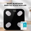 Smart WiFi Escala Bodyfat Medida Eletrônica LED Digital Display Peso Banhos de Banho Medida de Água Escalas de Medição Wi-Fi H1229