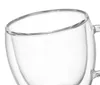 耐熱二重壁ガラスマグカップカップビールコーヒーセット手作りクリエイティブマグカップ茶ウイスキーカップドリンクウェア卸売