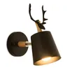 Wall Lamps Nordic Simple Modern Living Room Bedroom Bedside Lamp Antler Lights Led Staircase Children's Light Fixtures