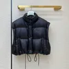 Designer Luxo Mulheres Ao Ar Livre Jacket Forma Com Mangas Triangulares Invertidas Removíveis Downs Parkas Colete Casacos Curtos Casacos