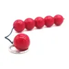 3cm Red Anal Plug Beads Acrylic Vaginal Balls Butt Plug sexy Toys for Women Female Adults sexy Products