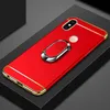 Cases for Xiaomi Redmi Note 3 4 4X 5A Prime Y1 Hard Back Phone Cover with Metal Finger Ring Stand 3 in 1 Case Redmi 3S 4X 5A