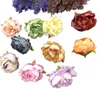 Falsk siden Peony Flower Heads Wedding Party Decoration Artificial Flowers Diy Fake Wreath Home Hotel Dekorera 0 55BS Y2