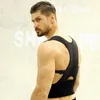 Duruş Düzeltici Destek Manyetik Arka Omuz Brace Kemeri Ayarlanabilir Erkek Kadın Spor Güvenliği Moda Black Kneepad #4S05