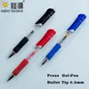 Canetas de gel 0,5 mm de caneta preta/vermelha/bule de tinta escrita para material de papelaria de escritório shool