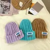 Mutsen Unisex Multicolor Herfst Winter Beanie Hoed Mannen Basic Daily Women Soft Gebreide Elegante All-Match Streetwear Ppond1