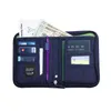 Borse portaoggetti Porta biglietti per passaporto portatile con portafoglio Borsa per assegni aereo Certificato multifunzionale