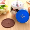 Tovagliette resistenti al calore Cuscinetti antiscivolo in silicone Sottobicchiere per bevande Bottoni Sottobicchieri Bevande Tavolo Tazza Pad Stoviglie Tappetini Gadget Utensili da cucina JY0071