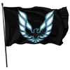 Pontiac Trans Am Firebird Flag Levande Färg UV Fade Resistent Outdoor Doubled Dekoration Banner 90x150cm Sport Digital Print grossist