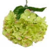 ウェディングセンターピースのための1つの人工的なハイランジアの花の偽のシングルヘッドハジヤーアジササシルクの流れの装飾的な花