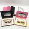 2022 New Arrival 3D Fluffy Dramatic Mink Eyelash Boxes with Applicators and Liquid Eyeliner Glue Pen
