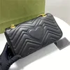 Torebki damskie Portmonetki Kopertówka Pochette Torby na ramię Cross Body Bag Felicie Skórzana Pokrywa Łańcuchy Torebka Damska Portmonetka Numer seryjny Oryginalne pudełko GB85