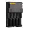 nitecore i4 charger universal charger for 18650 16340 26650 10440 AA AAA 14500 Battera519130576