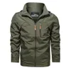 春の秋の男性の屋外のジャケットスタンドカラー防水ウインドブレーカーフードファッションの軽量の通気性コート210811