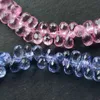 Icnway 2Beads Natural Topaz 4x6mm 5x7mm Faceted Teardrop DIY Sieraden Accessorie Necklace Armband Oorbellen Losse kralen