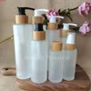 Wholesale Glass Lotion Pump Bottle,Frosted Clear Cosmetic Container,Empty Shampoo Sub-Bottling,Essential Oil Bottlegoods