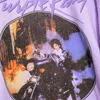 Kuakuayu HJN Purple Rain Vintage Graphic Tee женский с коротким рукавом фиолетовый шик печатные топы летние хлопчатобумажные свободные повседневные футболки 210722