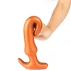 NXY Anaal Toys Sex Shop Nieuwe Super Lange Dildo Plug Prostate Massager Zachte Big Butt Dilator BDSM Adult Game Toys voor Man Vrouw 1125