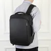 2021 Gri Siyah 15.6 inç Sırt Çantası Erkekler Büyük Kapasiteli Streetwear Iş Slim Koleji Bookbag USB Sırt Çantaları Erkek Açık Seyahat Çantaları Su Geçirmez Sırt Çantaları Mochila