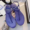 2021 Summer Women's Casual Sandaler, Loafers, Platta Skor, Flip Flops, Sandaler Modedesignermärke Luxury 35-40