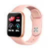 NEW Y68 Smart Watch D20 Bluetooth Частота сердечных частот Упражнения Шагомер Напоминание о вызове