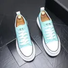 2021 Nieuwe Casual Jurk Schoenen Veterschoenen Microfiber Wit Lederen Man Schoenen Flats Zapatillas Hombre C2