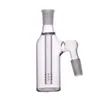 Colector de cenizas de vidrio para Bong 14 mm-14 mm 18 mm-18 mm Adaptador AshCatcher para Bongs embriagador panal perc colectores de cenizas narguiles