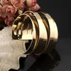 Uken Mode Accessoarer Guldfärg Charm Wrap Armband Smycken Legering Manschettband Bangles För Kvinnor BL145 Q0719