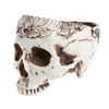 3 typy żywicy gotycka czaszka głowa projekt kwiat garnek czaszka model sadzarka kontener domowy bar ogród ornament wystrój straszy rzemiosła prezent 210401