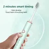 N100 Top Ultrasound Quality Sonic Electric Toothbrush Upgraded Adult Waterproof Ultrasonic Automatic Toothbrush USB Rechargeable f246G
