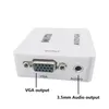 Mini RCA AV naar VGA VIDEOCONNEMERS AV2VGA Converter-adapter met 3.5mm audio voor tv-pc DVD-monitor Meer voorraad AV2HDMI VGA2HDMI HDMI2AV