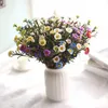 Artificial Flowers 8 Heads/Branch Colorful Silk Daisy Fake Flores For Artificiales Para Decoracion Hogar Gift Box