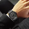 Pintime Simple Quartz Hommes Montres Haut Marque En Acier Inoxydable Inox Militaire Montre Entreprise Menée Date Gold Horloge Zegarek Meski Relojes